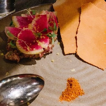 Spoon and Stable - Bison Tartare - New American Near Me - Minneapolis, Minnesota