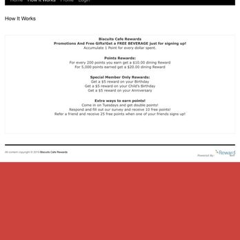 Biscuits Cafe - Rewards program on their website - Cafes Near Me - Surprise, Arizona Biscuits Cafe - Rewards program on their website - Cafes Near Me - Surprise, Arizona