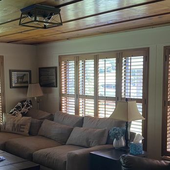 A Shade Above - Sun room with wooden shutters - Shades & Blinds Near Me - Florence, Kentucky A Shade Above - Sun room with wooden shutters - Shades & Blinds Near Me - Florence, Kentucky
