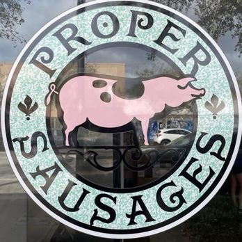 Proper Sausages - Signage - Beer, Wine & Spirits Near Me - Miami Shores, Florida Proper Sausages - Signage - Beer, Wine & Spirits Near Me - Miami Shores, Florida