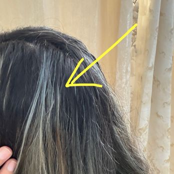Studio W Salon - Look what they did to my hair. They applied some different color in between - Hair Stylists Near Me - Castro Valley, California