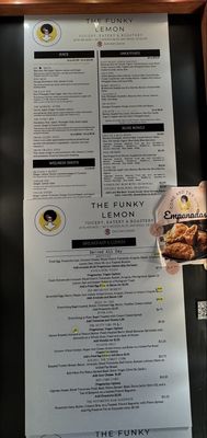 Menu photo 1 The Funky Lemon San Diego, CA Menu photo 1 The Funky Lemon San Diego, CA