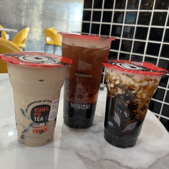 Kung Fu Tea - Coffee milk tea with herbal jelly, KF Oolong Tea, Hershey slush - Coffee & Tea Near Me - Philadelphia, Pennsylvania Kung Fu Tea - Coffee milk tea with herbal jelly, KF Oolong Tea, Hershey slush - Coffee & Tea Near Me - Philadelphia, Pennsylvania