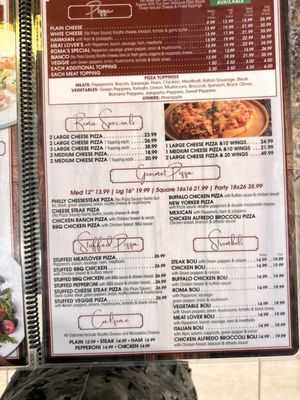 Menu photo 4 Roma's Diner And Pizzeria Bloxom, VA