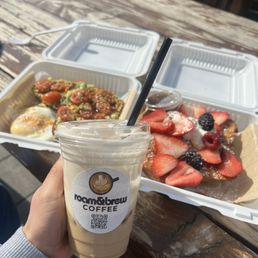 In reference this was the time I went with a different coffee business but still supported their food. In reference this was the time I went with a different coffee business but still supported their food.