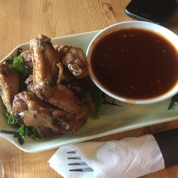 Jatujak - Lemongrass chicken wings with requested sauce on the side - Food Delivery Services Near Me - Toronto, Ontario