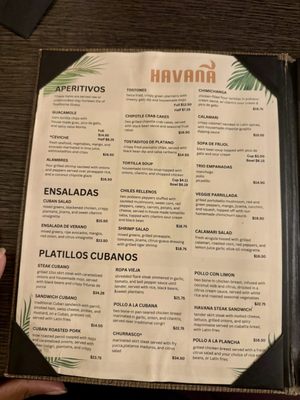 Menu photo 2 Havana Grill Chicago, IL