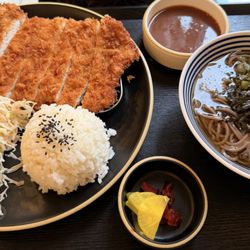 Katsu Pork Tenderloin and Cold Soba