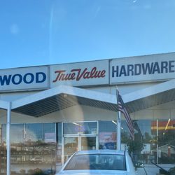 Wood True Value Hardware - Extremely misleading sign. They don't sell wood.