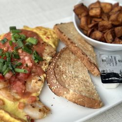 Another Broken Egg Cafe - Mardi Gras Omelette