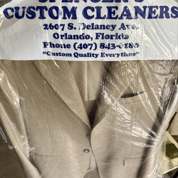 Spencer Dry Cleaners - Finished product at pickup. - Dry Cleaning Near Me - Orlando, Florida Spencer Dry Cleaners - Finished product at pickup. - Dry Cleaning Near Me - Orlando, Florida