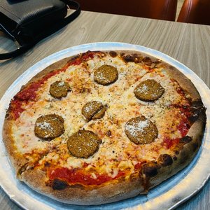 Photo of Mohawk Bend - Los Angeles, CA, United States. Vegan Pepperoni Pizza
