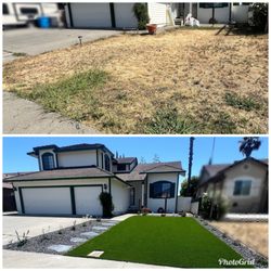 Bella Turf and Greens - Before and after
