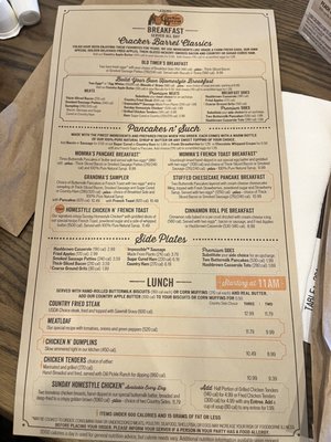 Menu photo 3 Cracker Barrel Old Country Store El Paso, TX Menu photo 3 Cracker Barrel Old Country Store El Paso, TX