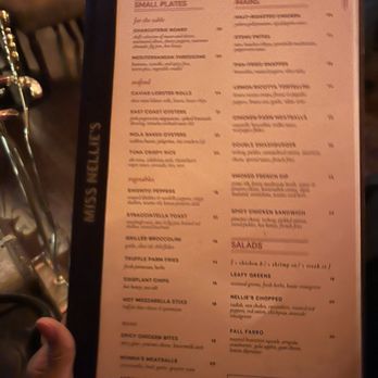 Miss Nellie's - Menú - American Near Me - New York, New York Miss Nellie's - Menú - American Near Me - New York, New York