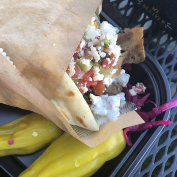 Lemon Zest Cafe - Lamb gyro - Mediterranean Near Me - Glendale, California