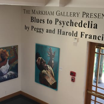 Markham Vineyards - Part of the Art Gallery at Markham Winery. - Wineries Near Me - Saint Helena, California