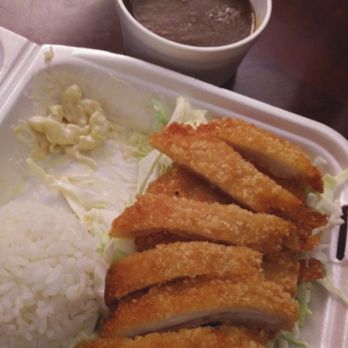 Suha Bites - Katsu with gavy. Rice, cabbage, macaroni salad and the perfect chicken - Hawaiian Near Me - Las Vegas, Nevada Suha Bites - Katsu with gavy. Rice, cabbage, macaroni salad and the perfect chicken - Hawaiian Near Me - Las Vegas, Nevada