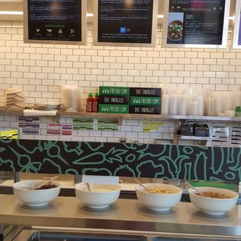 Freshii - a salad bar with bowls of salads - Salad Near Me - Etobicoke, Ontario Freshii - a salad bar with bowls of salads - Salad Near Me - Etobicoke, Ontario