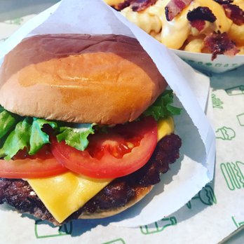 Shake Shack Southlake - Shack Burger!  Get the salted caramel shake and bacon cheese fries! - Fast Food Near Me - Southlake, Texas