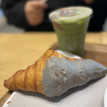 Nana's Green Tea - Black Sesame Croissant - Desserts Near Me - Bellevue, Washington Nana's Green Tea - Black Sesame Croissant - Desserts Near Me - Bellevue, Washington