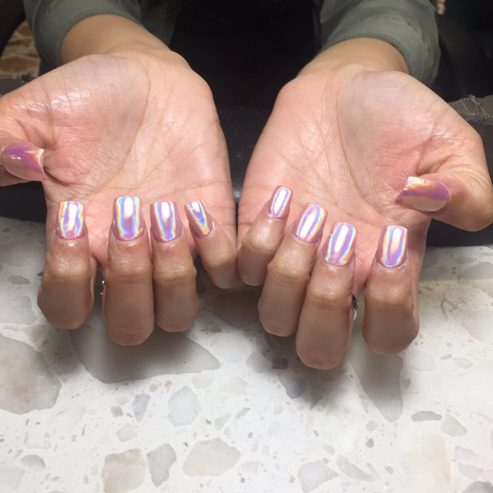 7 Nail Spa  - Amazing chrome nails - Nail Salons Near Me - San Francisco, California