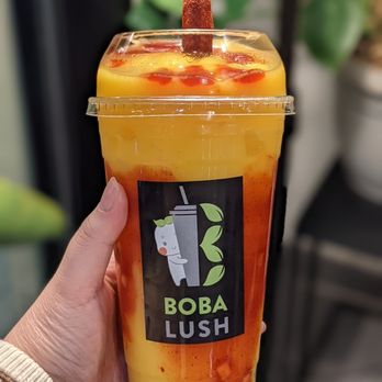 Boba Lush - Mangonada - Bubble Tea Near Me - Murphy, Texas