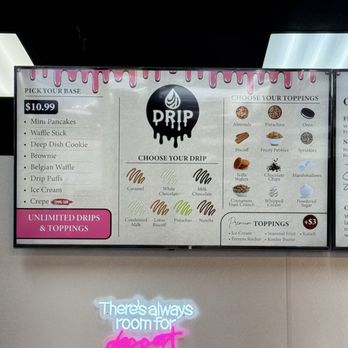 Drip Dessert House - Menu - Desserts Near Me - Newark, California