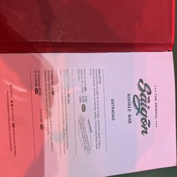 Menu front