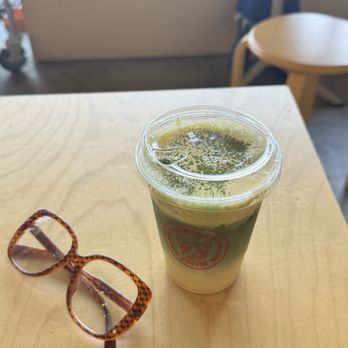 Homeboy Coffee - sweet corn matcha latte - Coffee & Tea Near Me - Artesia, California Homeboy Coffee - sweet corn matcha latte - Coffee & Tea Near Me - Artesia, California