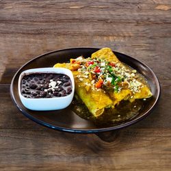 Rosa Negra - Vegan enchiladas