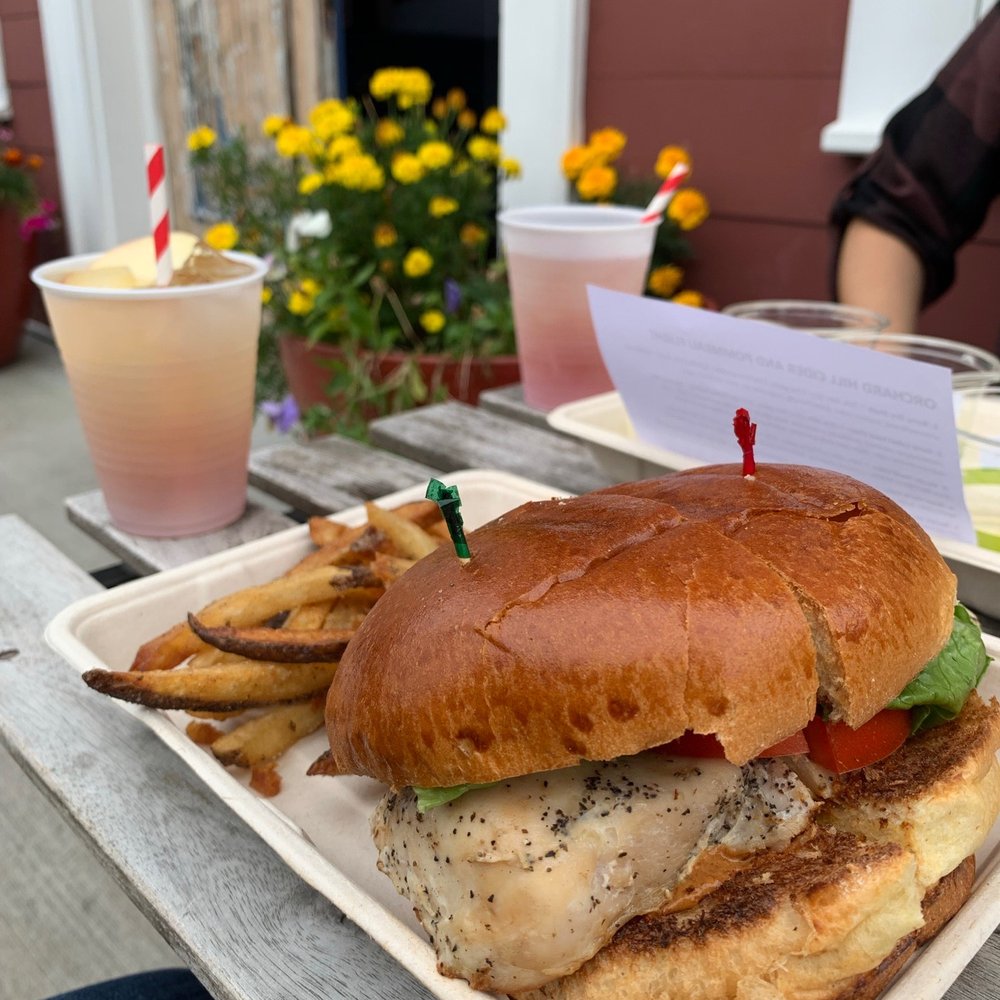 Orchard Hill Cider Mill - Chipotle Chicken Sandwich - Cideries Near Me - New Hampton, New York Orchard Hill Cider Mill - Chipotle Chicken Sandwich - Cideries Near Me - New Hampton, New York