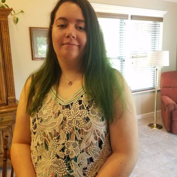 Chrystal Styling Salon - Green hair for my teenager - Hair Salons Near Me - Delaware, Ohio