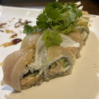 Yuka Sushi - Cilantro Albacore Roll - Sushi Bars Near Me - Cypress, California