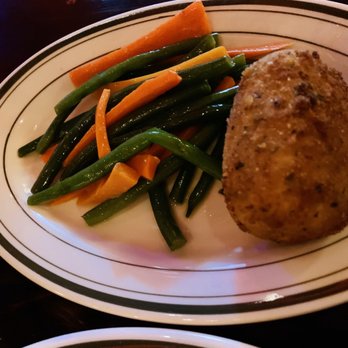 Feast Italian Kitchen - Side of potato croquette and veggies. - Italian Near Me - Old Bridge, New Jersey