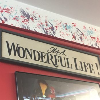 Cone Zone - it's a wonderful life sign - Ice Cream & Frozen Yogurt Near Me - West Nyack, New York