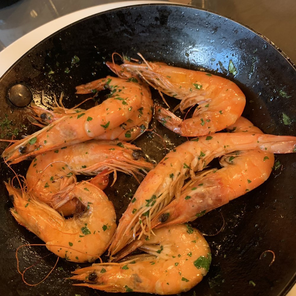 La Table d'Aligre - Pan fried shrimps - French Near Me - Paris, 75