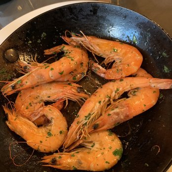 La Table d'Aligre - Pan fried shrimps - French Near Me - Paris, 75