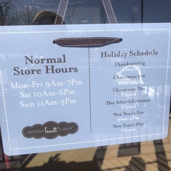 Nothing Bundt Cakes - Hours - Bakeries Near Me - Columbia, South Carolina Nothing Bundt Cakes - Hours - Bakeries Near Me - Columbia, South Carolina