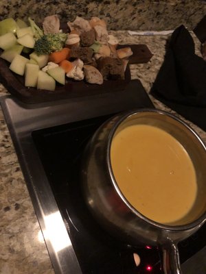 Photo of The Melting Pot - Greenville, SC, US. Wisconsin Cheddar
