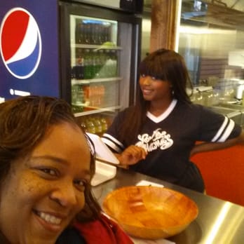 Yo' Mama's - Greeted with a smile by this young lady Christian Harris. - Gluten-Free Near Me - Birmingham, Alabama Yo' Mama's - Greeted with a smile by this young lady Christian Harris. - Gluten-Free Near Me - Birmingham, Alabama