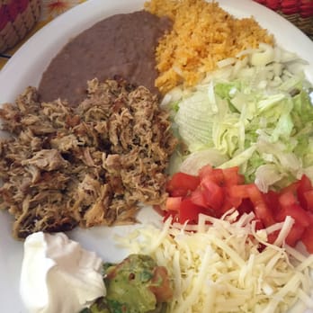 Rosita's Mexican Restaurant - Carnitas plate - Mexican Near Me - Libby, Montana
