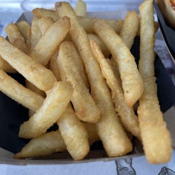 Rick's Good Eats - The plain side fries are crunchy, and seasoned perfectly! Best I've had in quite some time. - Indian Near Me - Mississauga, Ontario