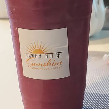 Sunshine Smoothies and Coffee - Purple Giant Smoothie - Coffee & Tea Near Me - Vallejo, California