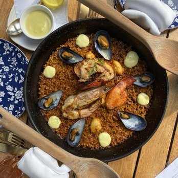 Del Mar - seafood paella - Spanish Near Me - Washington, DC, District of Columbia