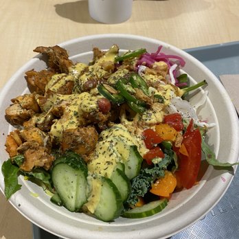 Ojas Blend - Funky Chicken Bowl. - Poke Near Me - Vancouver, British Columbia Ojas Blend - Funky Chicken Bowl. - Poke Near Me - Vancouver, British Columbia