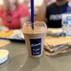 Concrete mixer chocolate with butterfinger