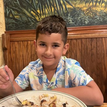 La Carreta - My son eating - Cuban Near Me - Miami, Florida