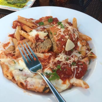 La Dolce Vita - Baked ziti with meatballs - Italian Near Me - Corolla, North Carolina