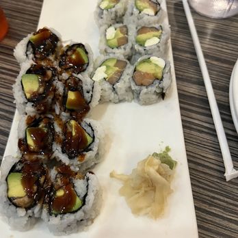 Kogi Bar and Grill - Eel and avocado and Philly roll - Korean Near Me - Plymouth, Massachusetts Kogi Bar and Grill - Eel and avocado and Philly roll - Korean Near Me - Plymouth, Massachusetts